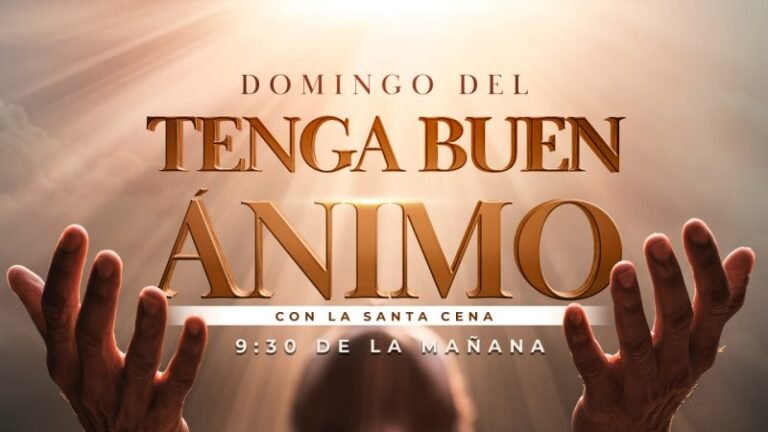 Domingo del Tenga Buen Ánimo: una invitación a renovar la fuerza interior